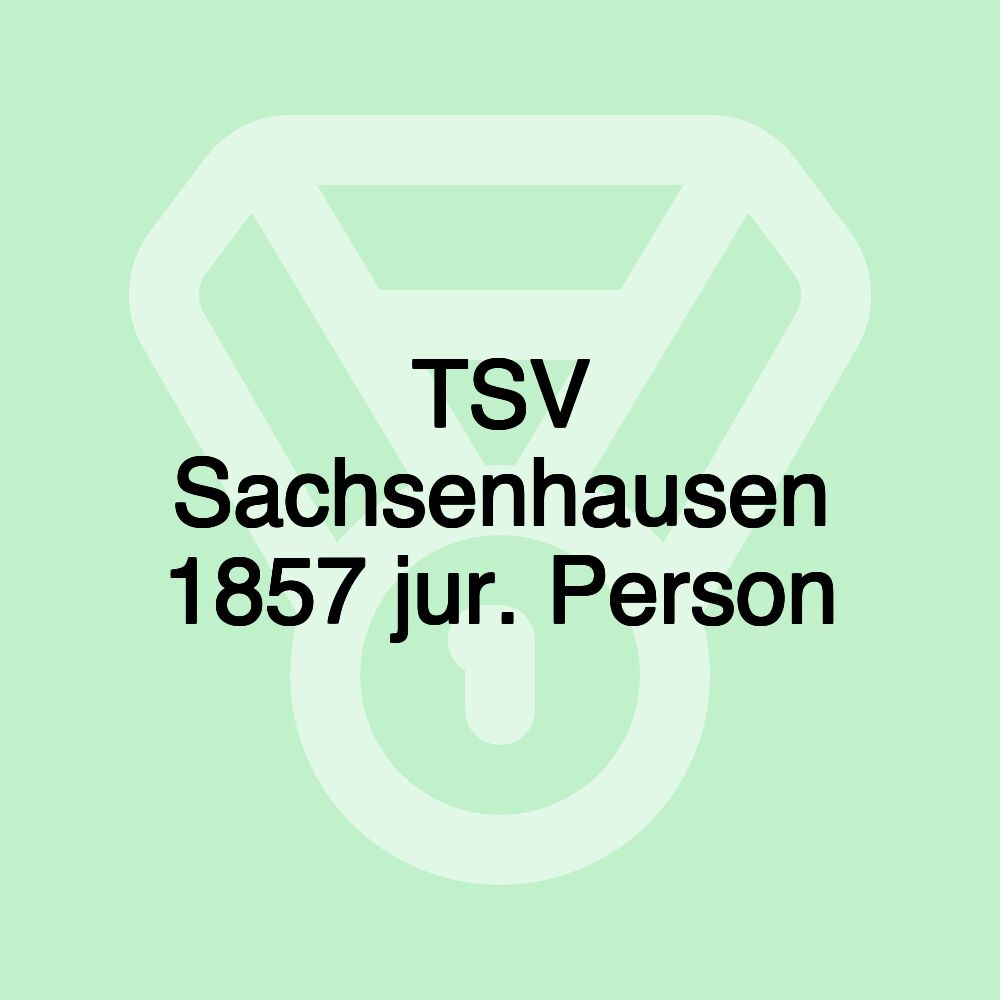 TSV Sachsenhausen 1857 jur. Person