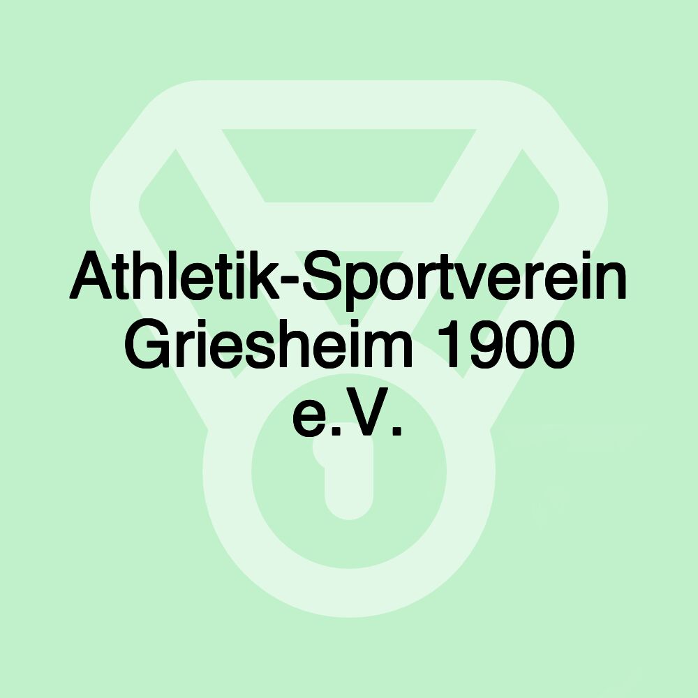 Athletik-Sportverein Griesheim 1900 e.V.