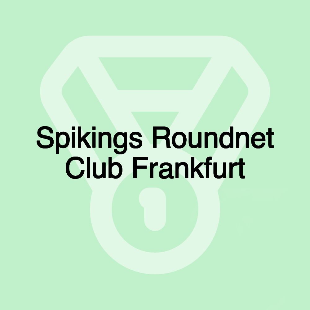 Spikings Roundnet Club Frankfurt