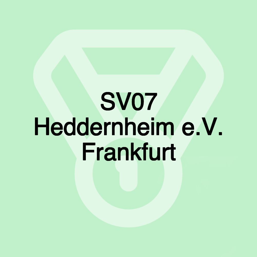 SV07 Heddernheim e.V. Frankfurt