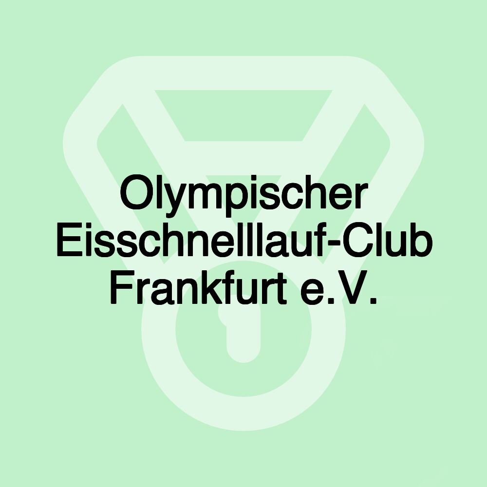 Olympischer Eisschnelllauf-Club Frankfurt e.V.