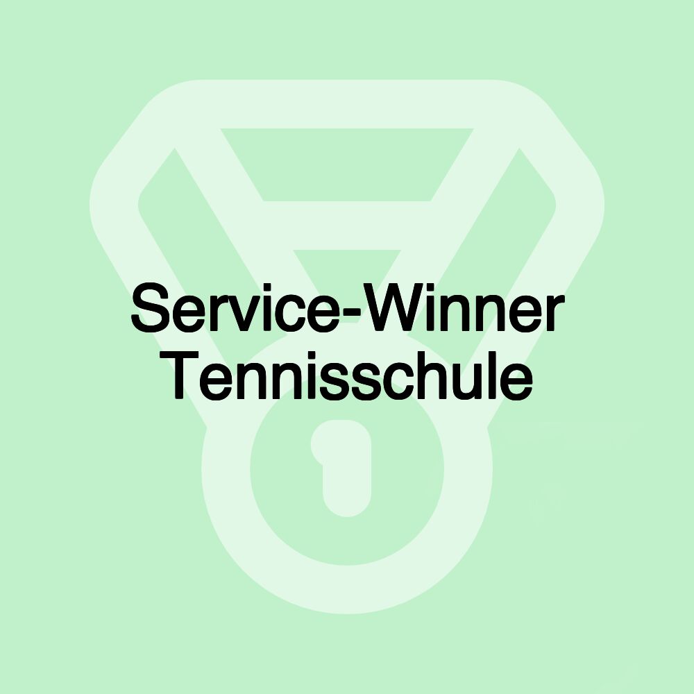 Service-Winner Tennisschule