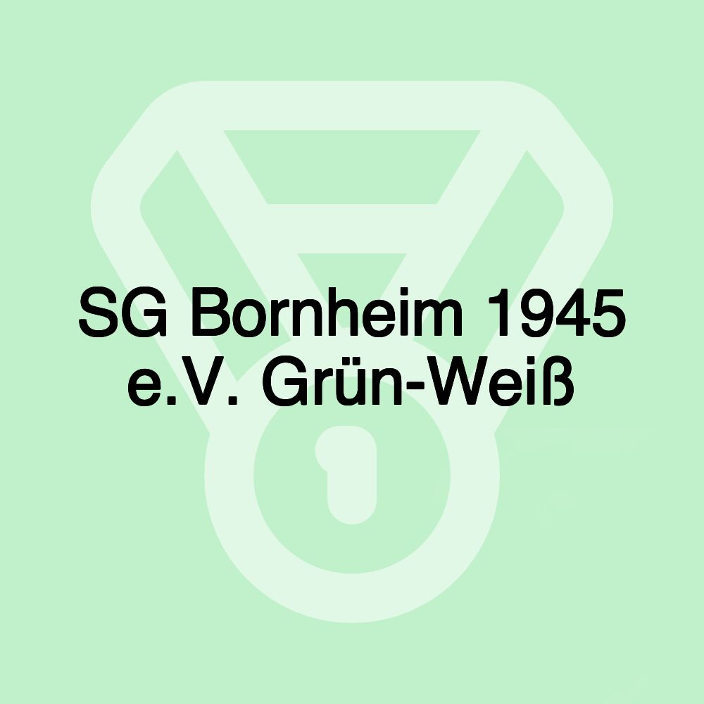 SG Bornheim 1945 e.V. Grün-Weiß