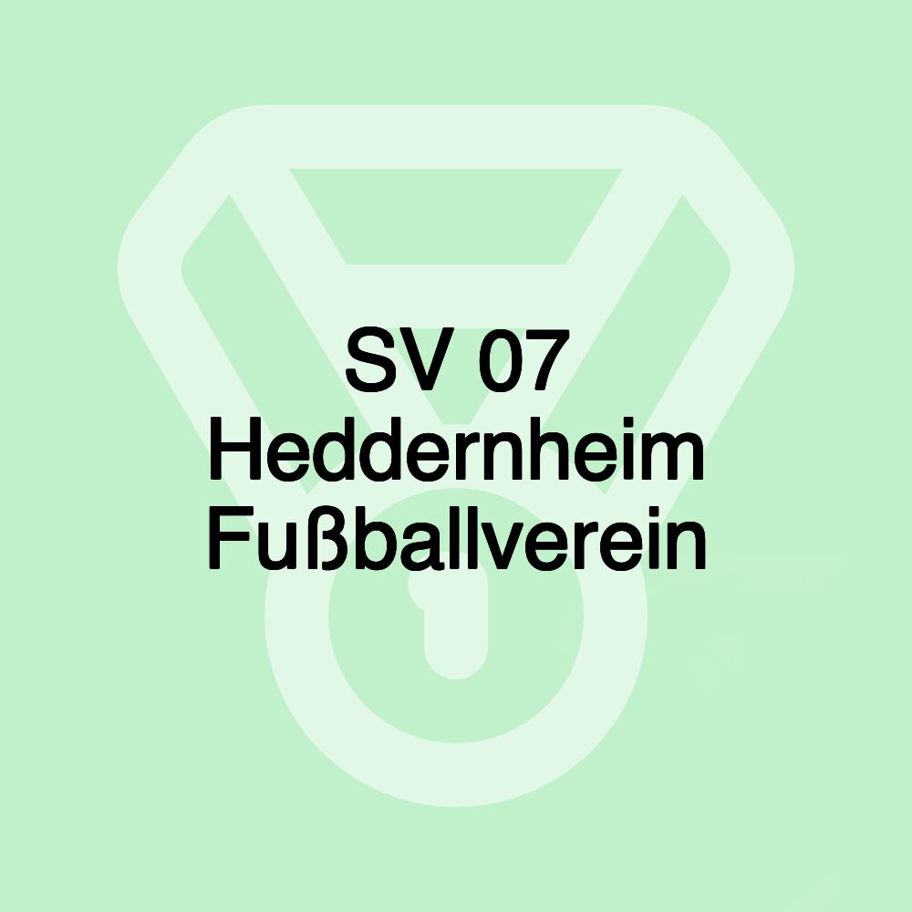 SV 07 Heddernheim Fußballverein