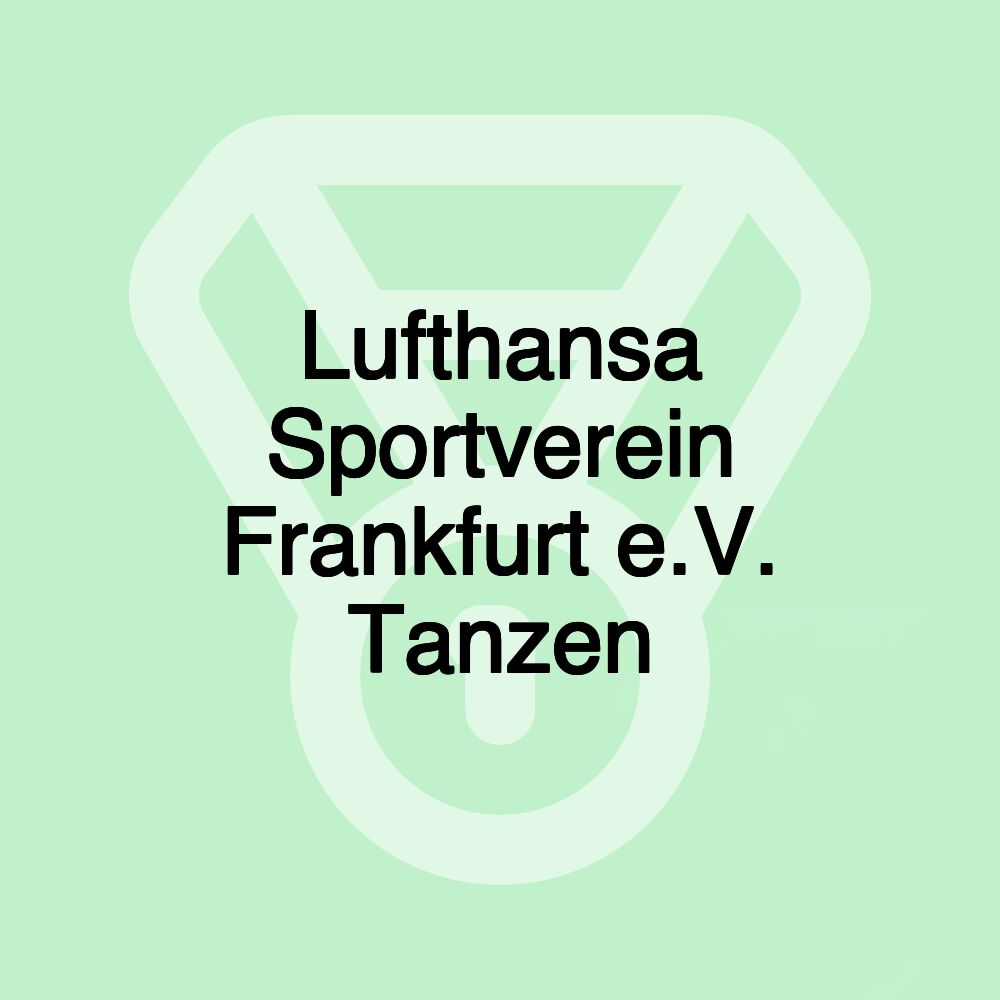 Lufthansa Sportverein Frankfurt e.V. Tanzen