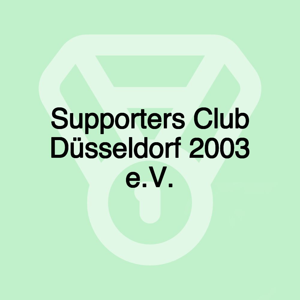 Supporters Club Düsseldorf 2003 e.V.