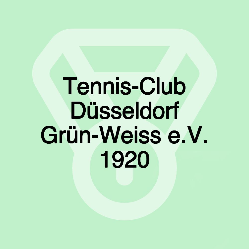 Tennis-Club Düsseldorf Grün-Weiss e.V. 1920