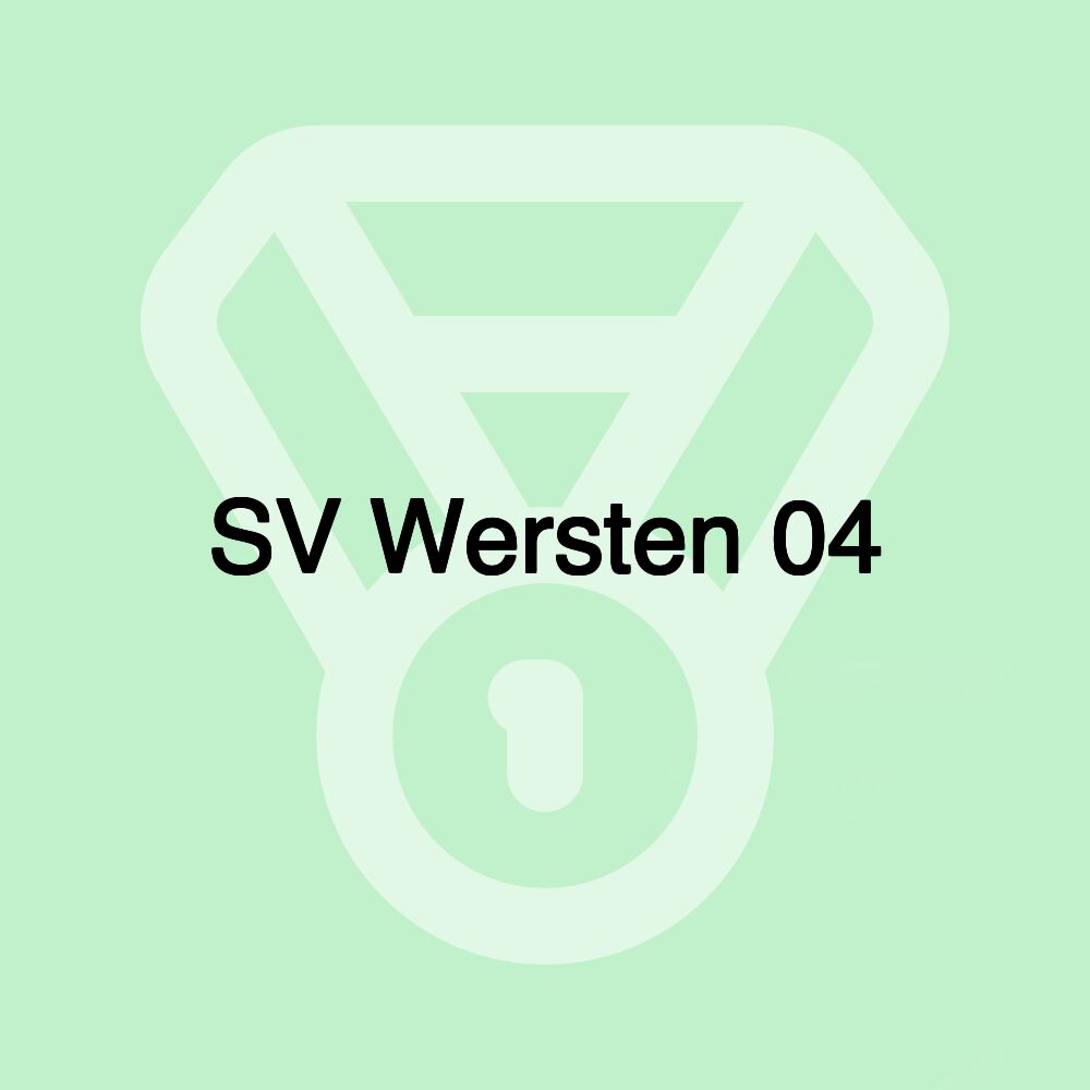 SV Wersten 04