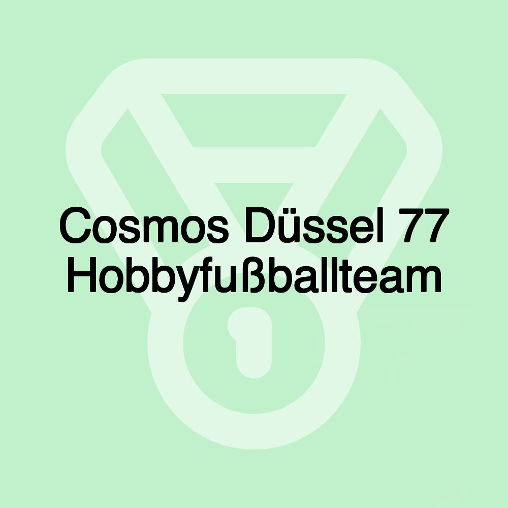 Cosmos Düssel 77 Hobbyfußballteam