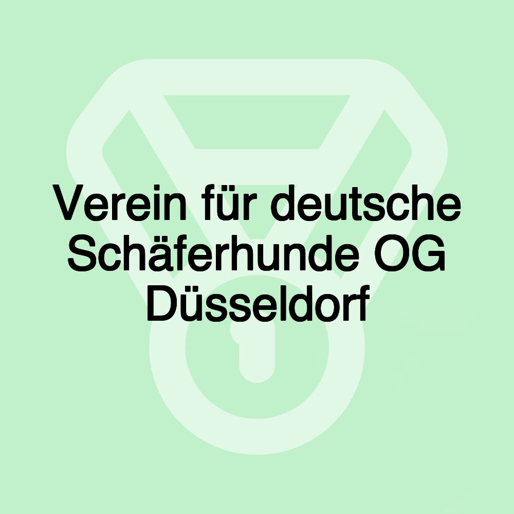 Verein für deutsche Schäferhunde OG Düsseldorf