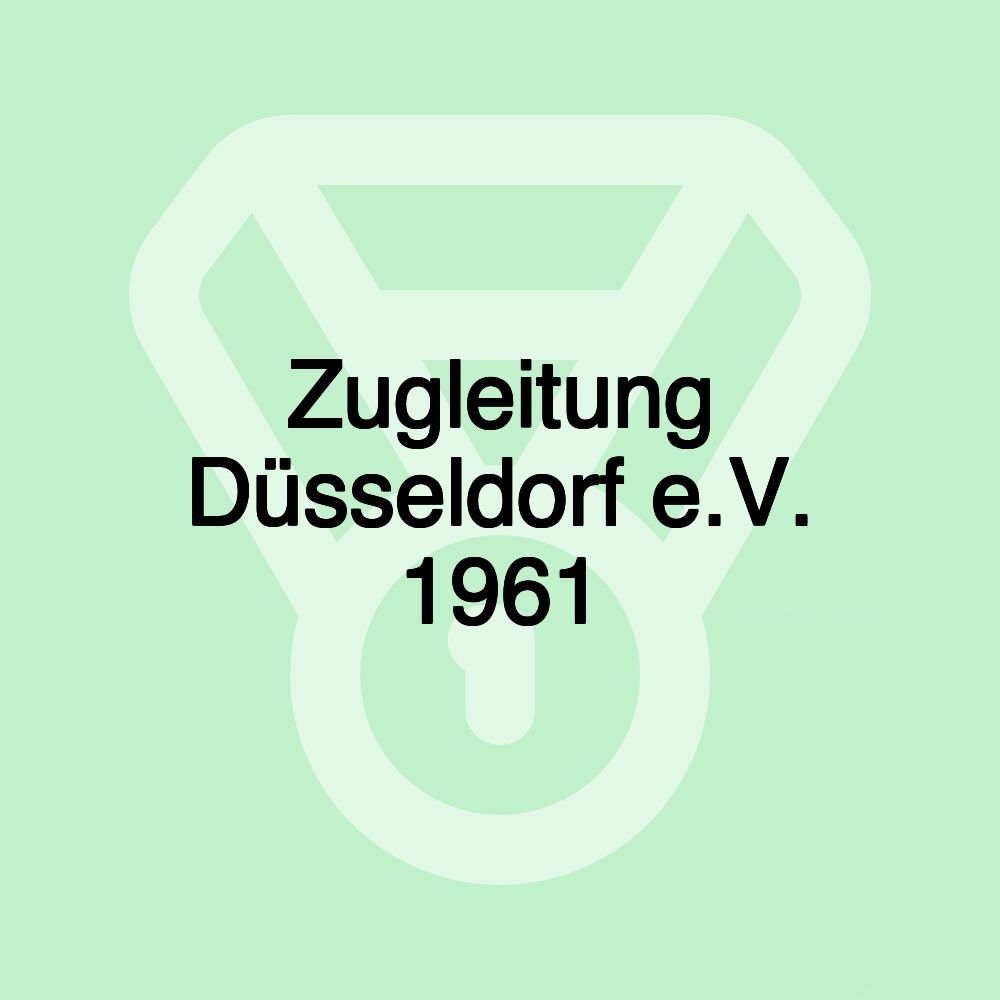 Zugleitung Düsseldorf e.V. 1961