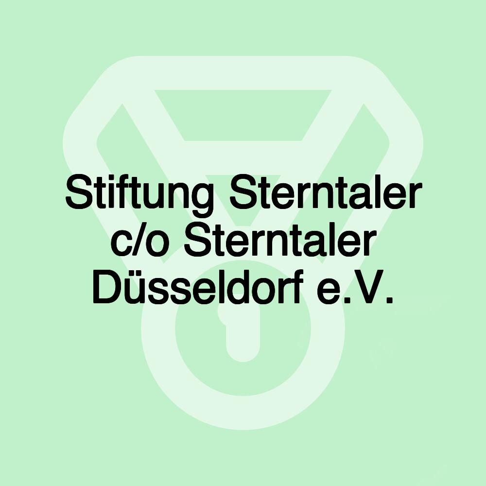 Stiftung Sterntaler c/o Sterntaler Düsseldorf e.V.