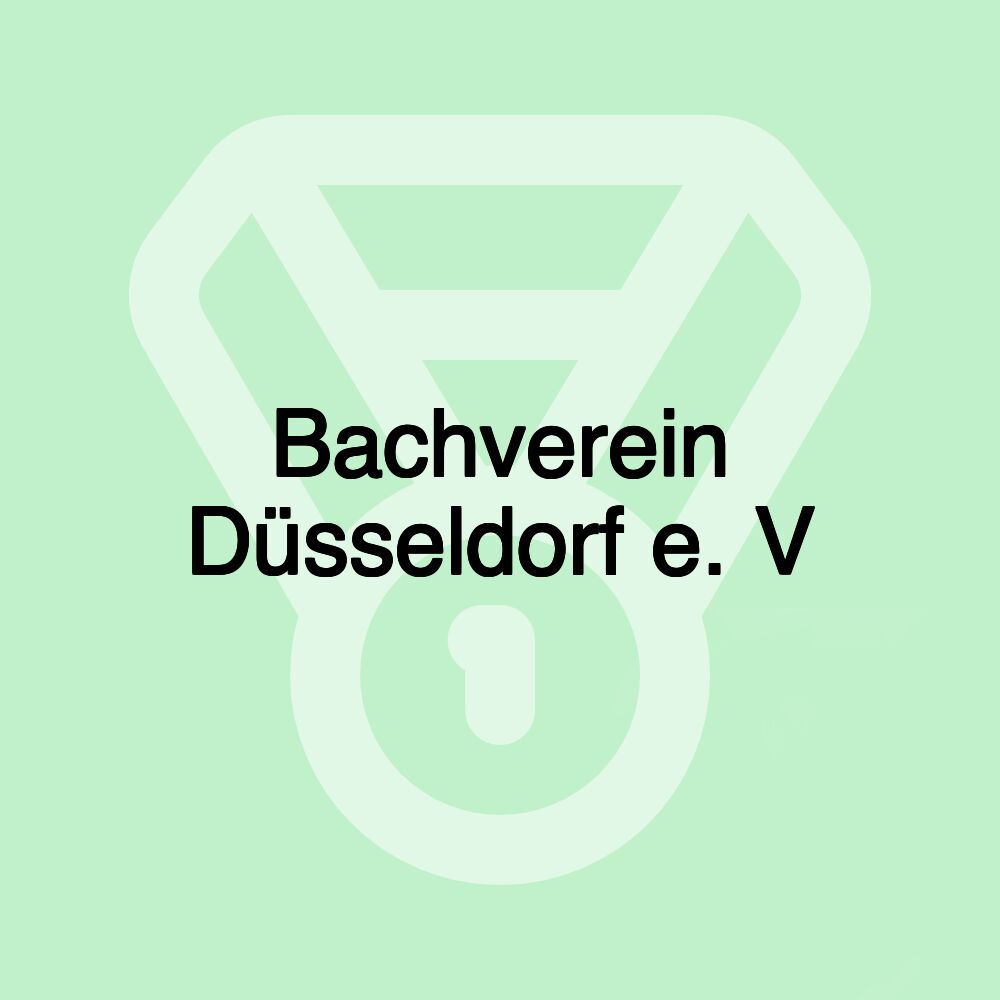 Bachverein Düsseldorf e. V