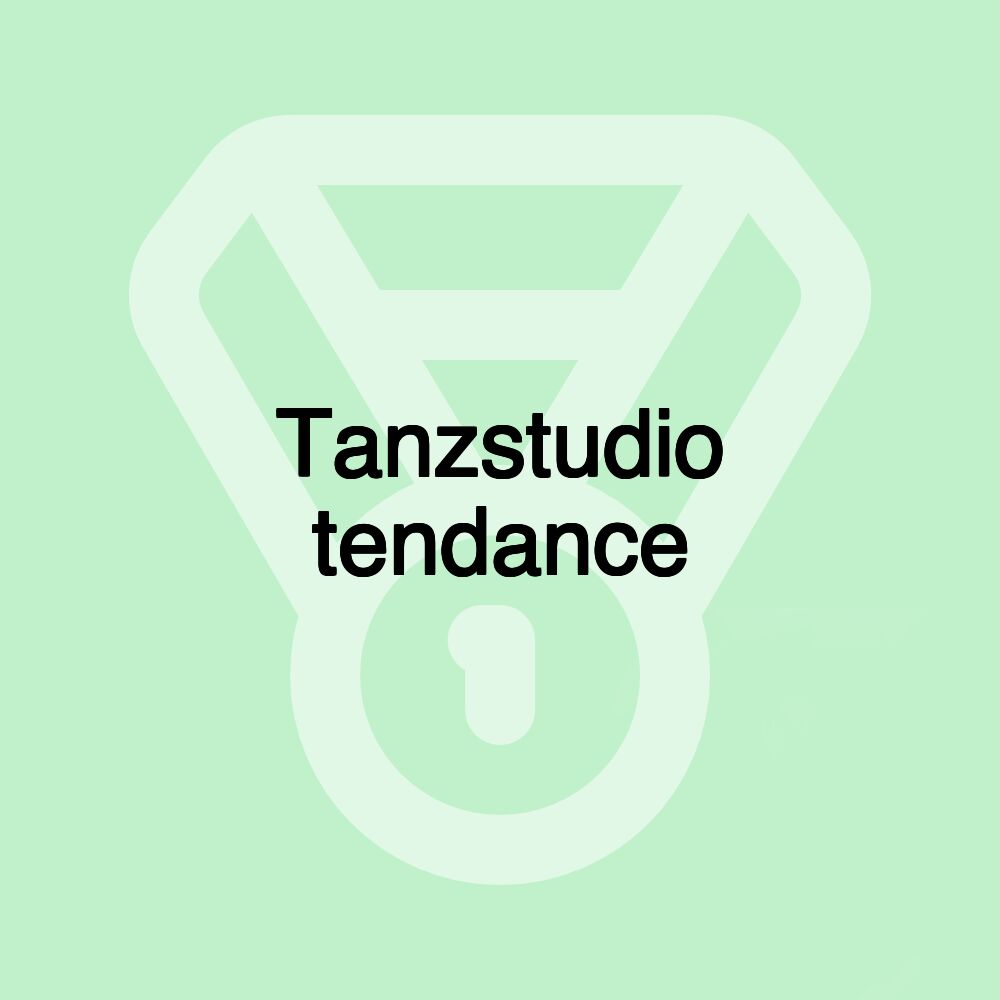 Tanzstudio tendance