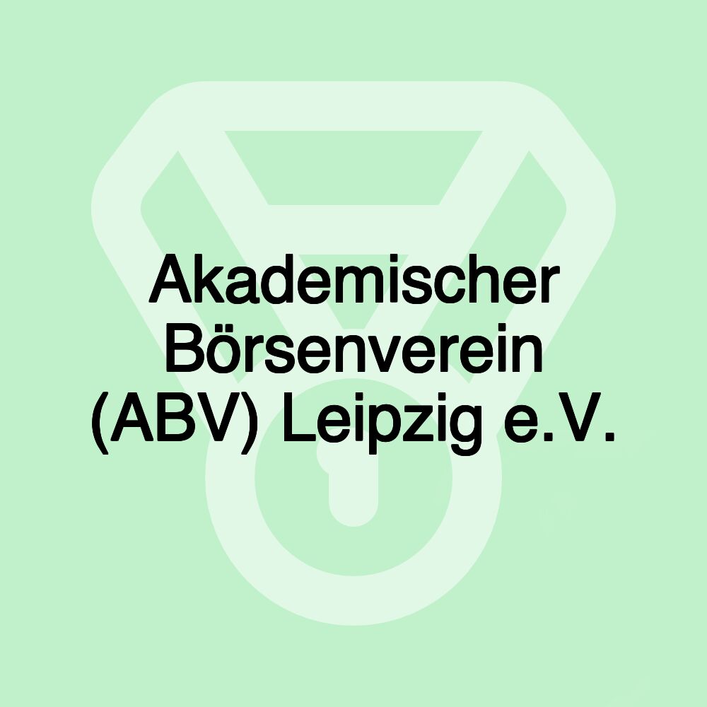 Akademischer Börsenverein (ABV) Leipzig e.V.