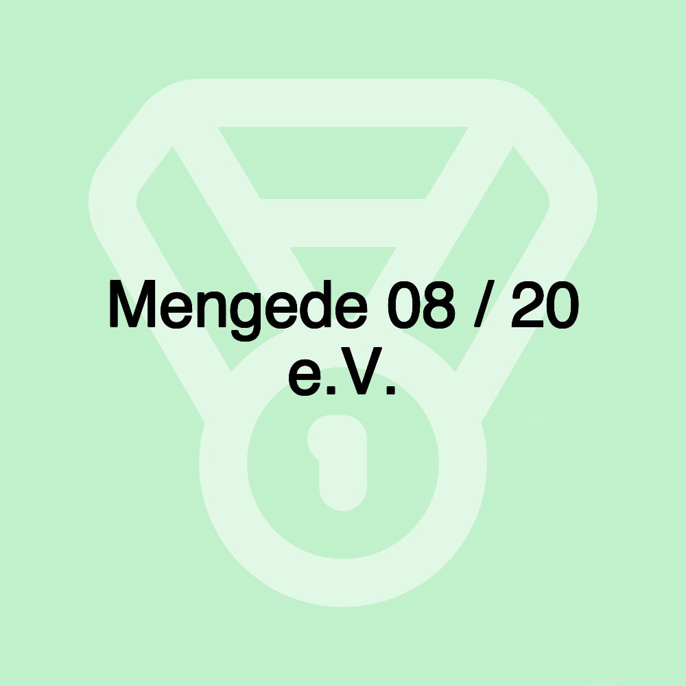 Mengede 08 / 20 e.V.