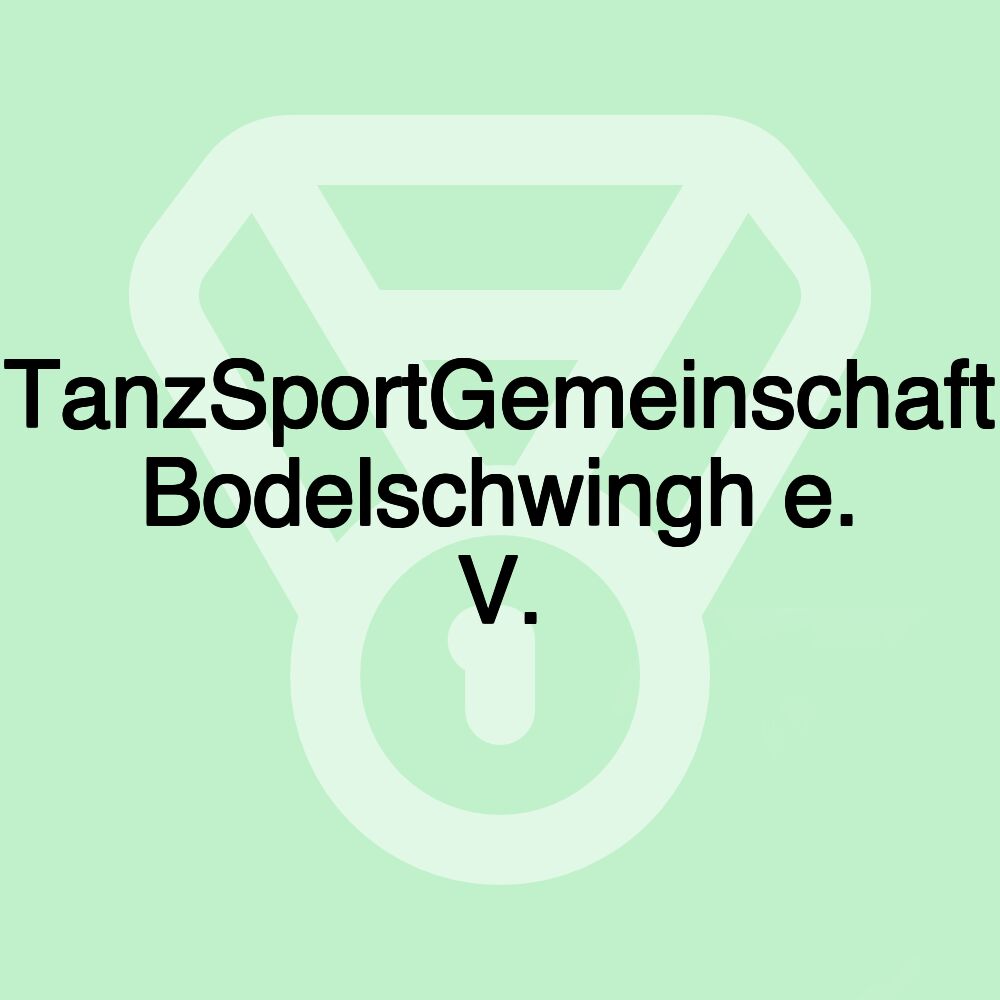 TanzSportGemeinschaft Bodelschwingh e. V.