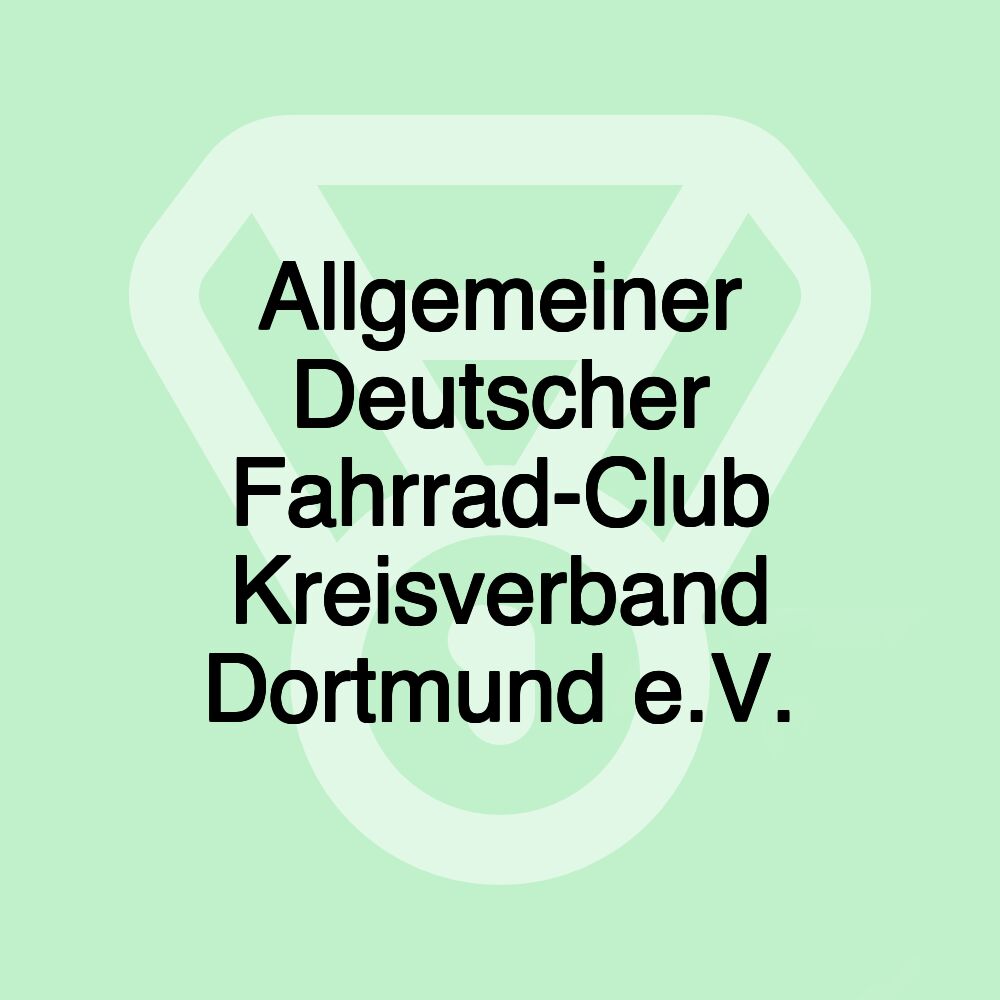 Allgemeiner Deutscher Fahrrad-Club Kreisverband Dortmund e.V.