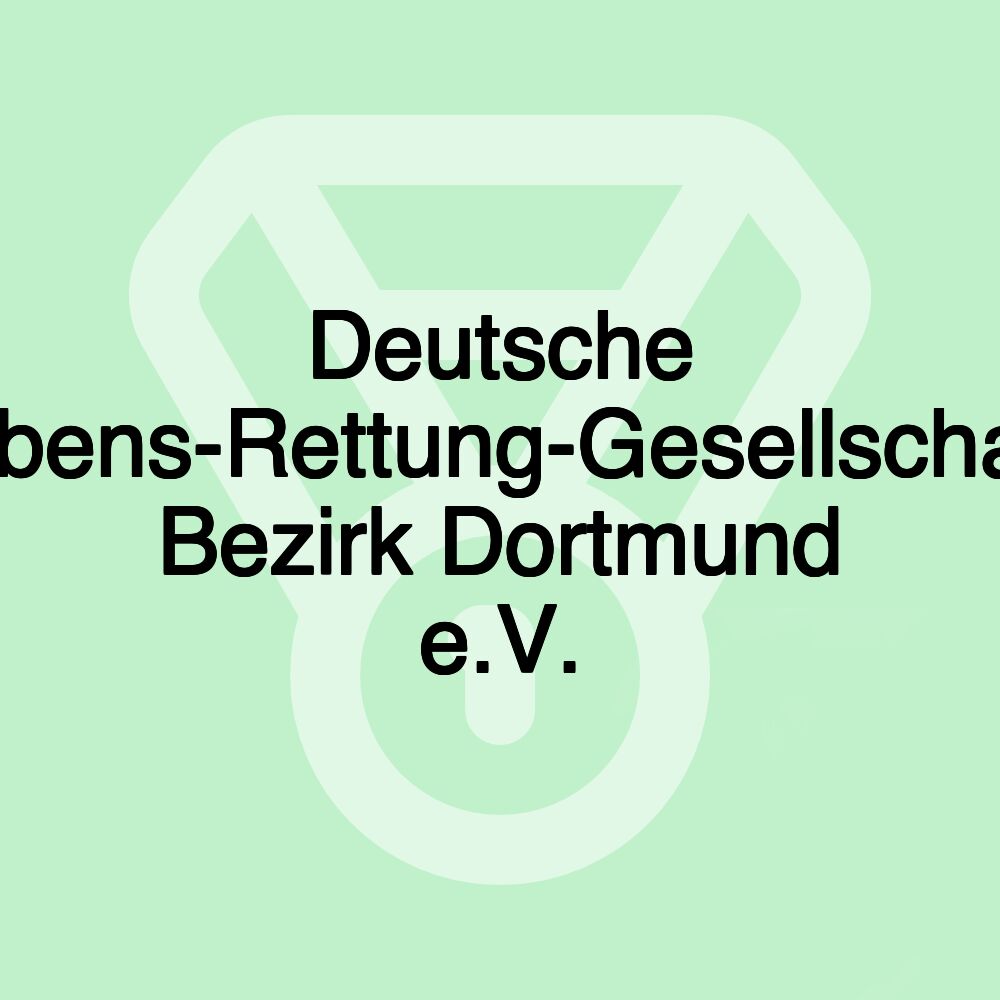 Deutsche Lebens-Rettung-Gesellschaft, Bezirk Dortmund e.V.