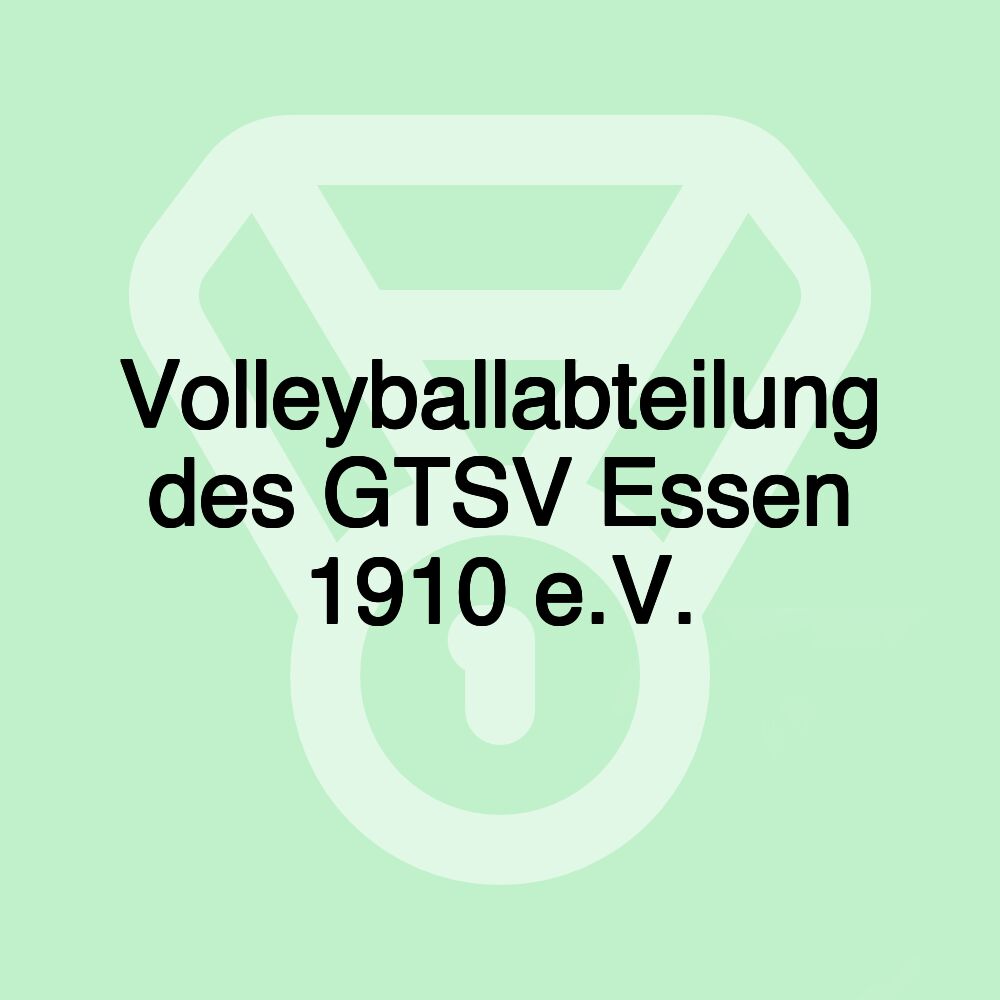 Volleyballabteilung des GTSV Essen 1910 e.V.