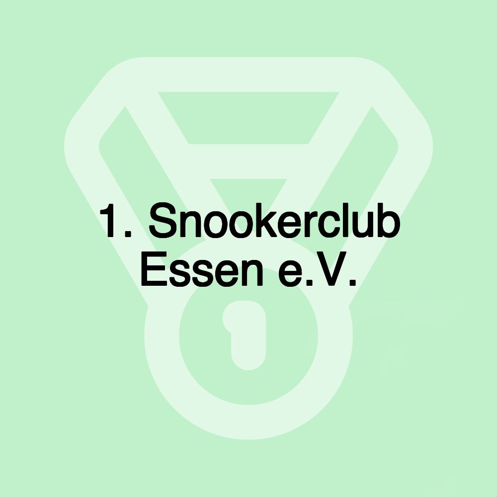 1. Snookerclub Essen e.V.