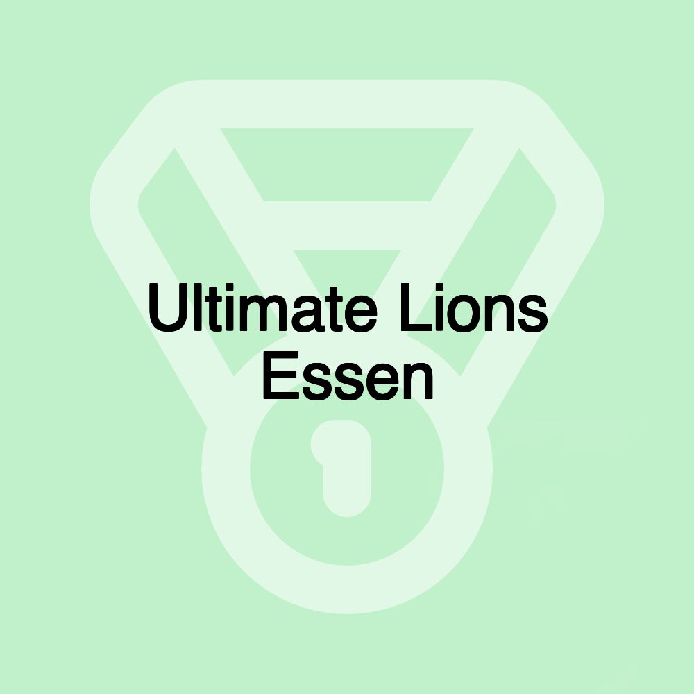 Ultimate Lions Essen