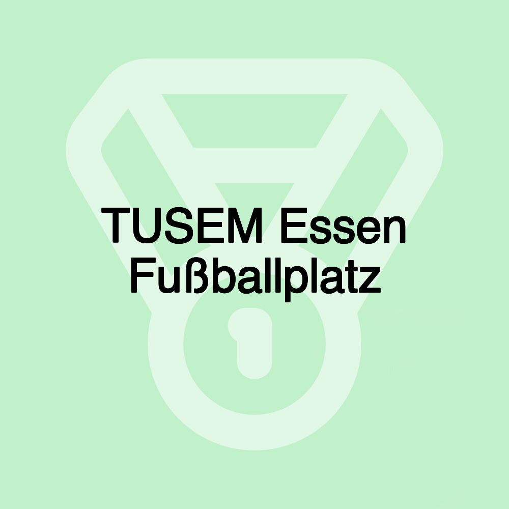 TUSEM Essen Fußballplatz