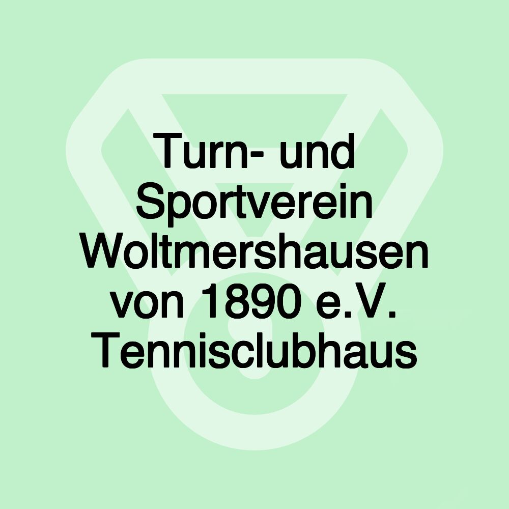 Turn- und Sportverein Woltmershausen von 1890 e.V. Tennisclubhaus