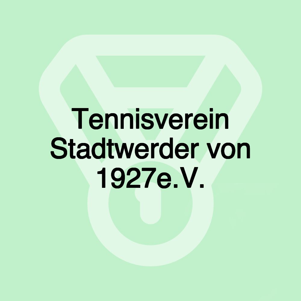 Tennisverein Stadtwerder von 1927e.V.