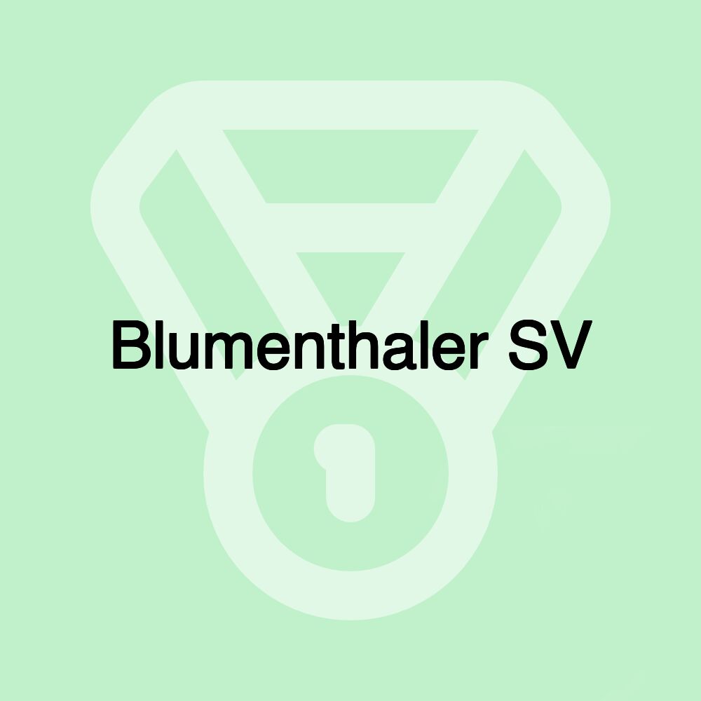 Blumenthaler SV