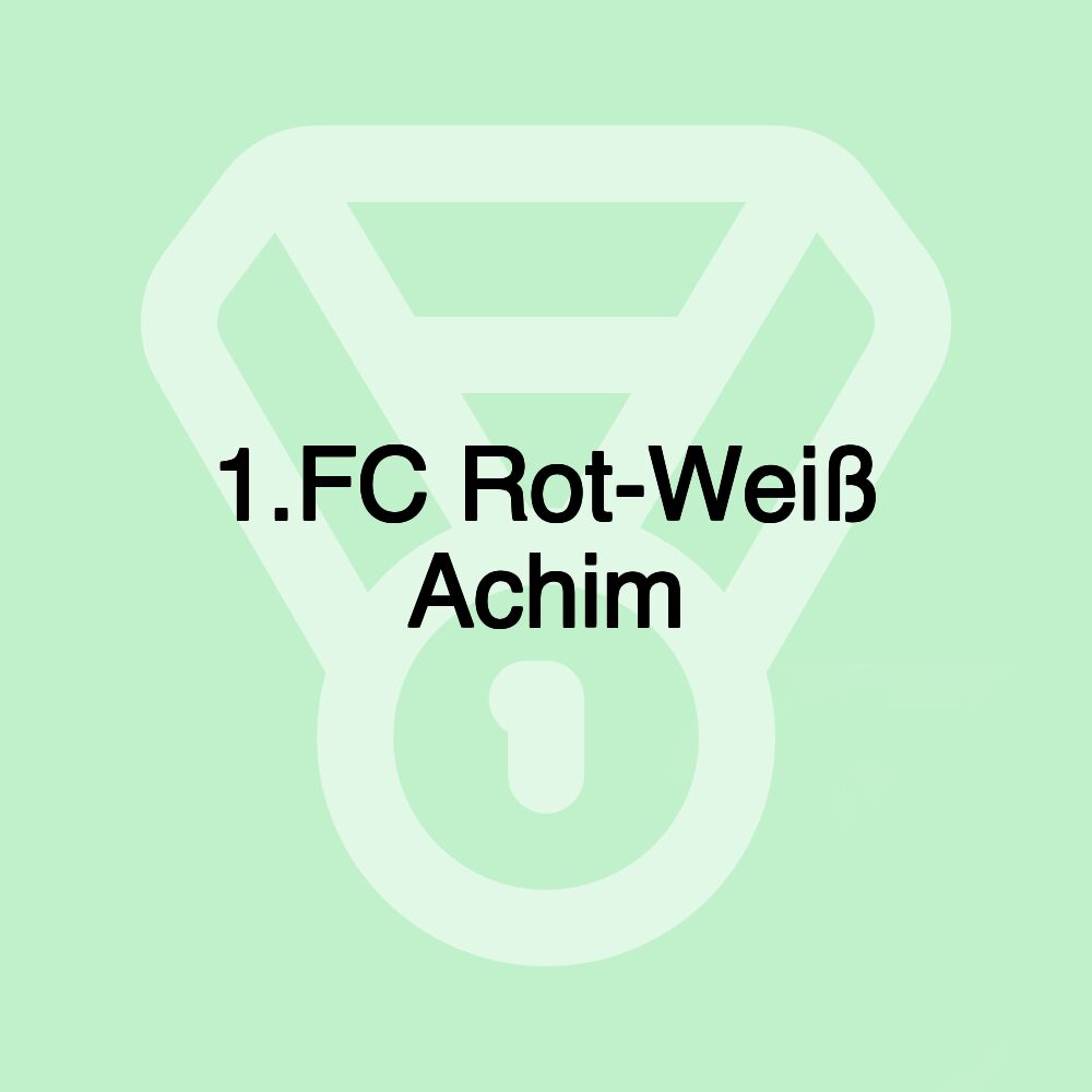 1.FC Rot-Weiß Achim