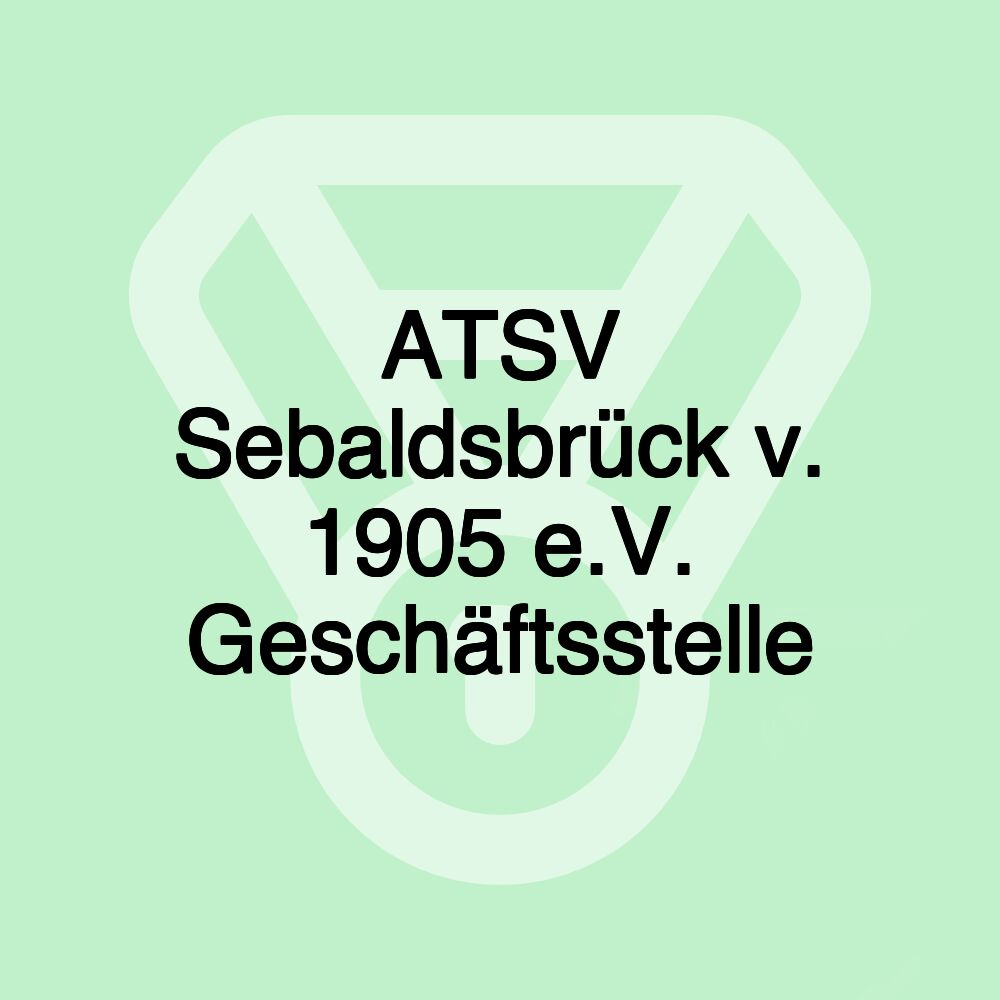 ATSV Sebaldsbrück v. 1905 e.V. Geschäftsstelle