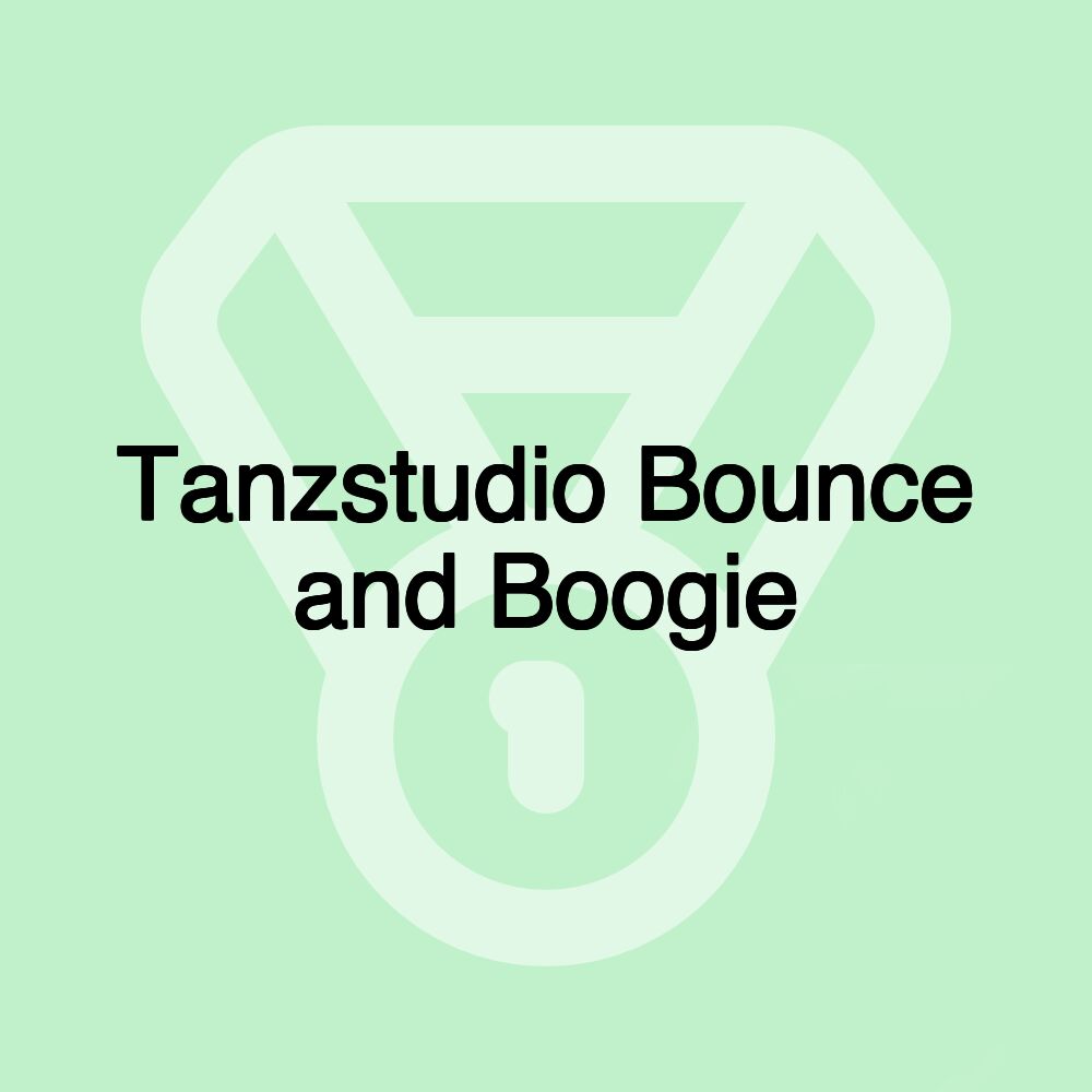 Tanzstudio Bounce and Boogie