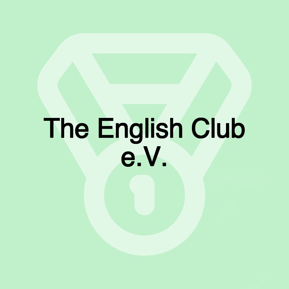 The English Club e.V.