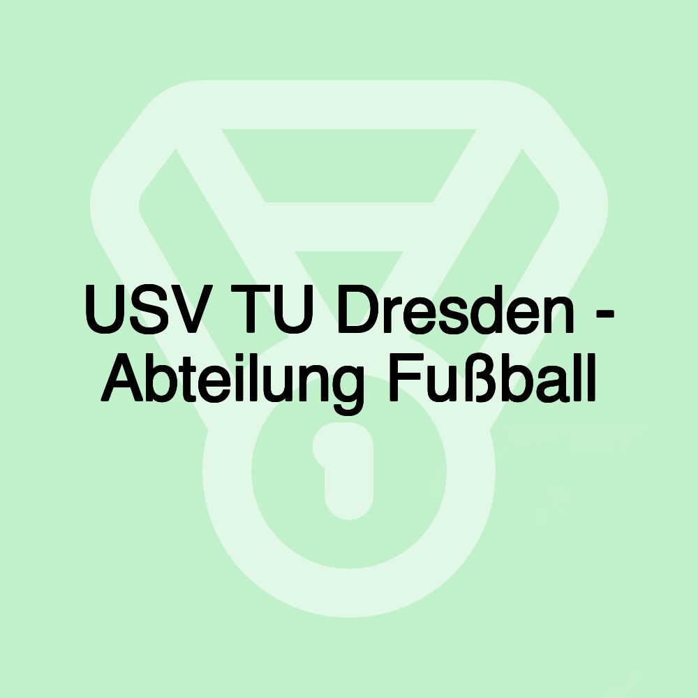 USV TU Dresden - Abteilung Fußball