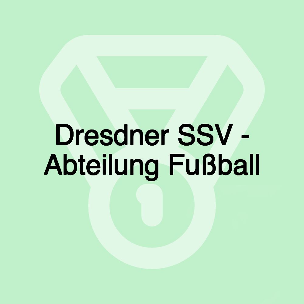 Dresdner SSV - Abteilung Fußball