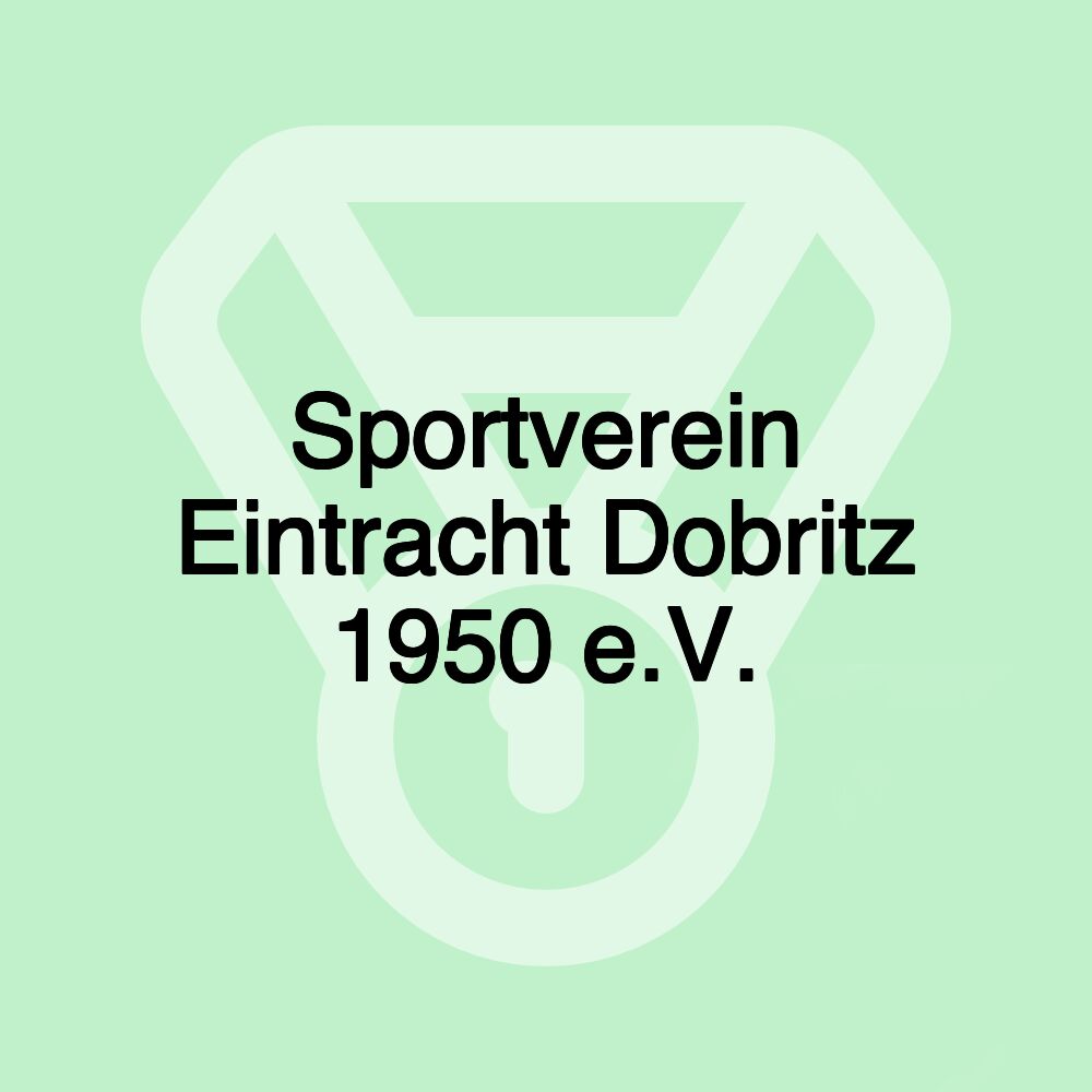 Sportverein Eintracht Dobritz 1950 e.V.