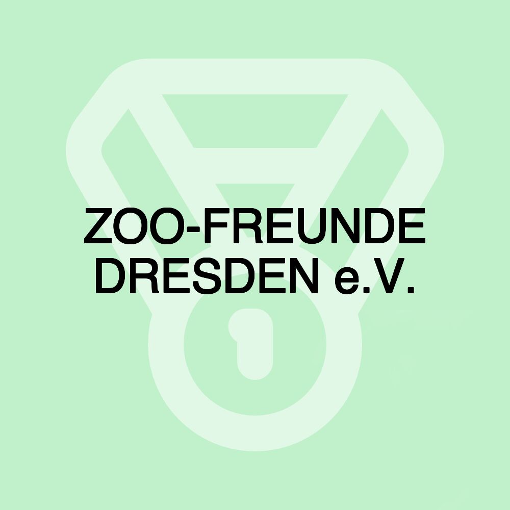 ZOO-FREUNDE DRESDEN e.V.