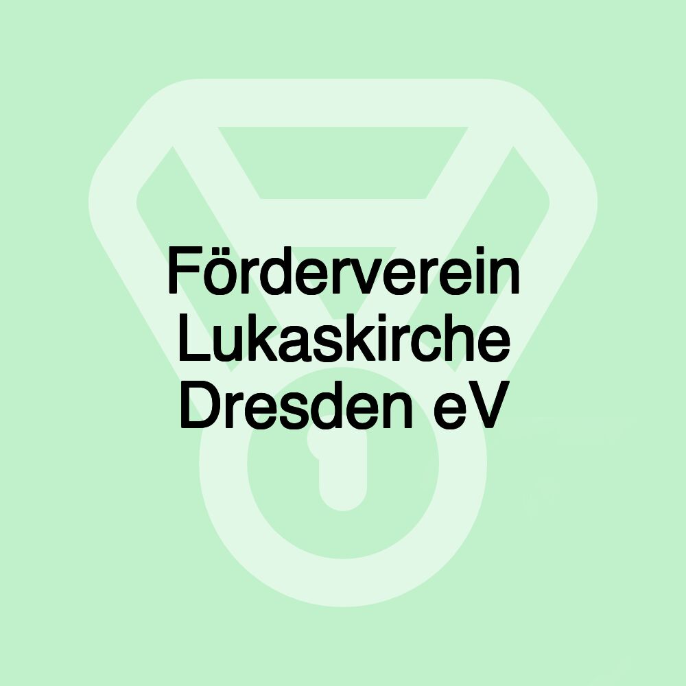 Förderverein Lukaskirche Dresden eV