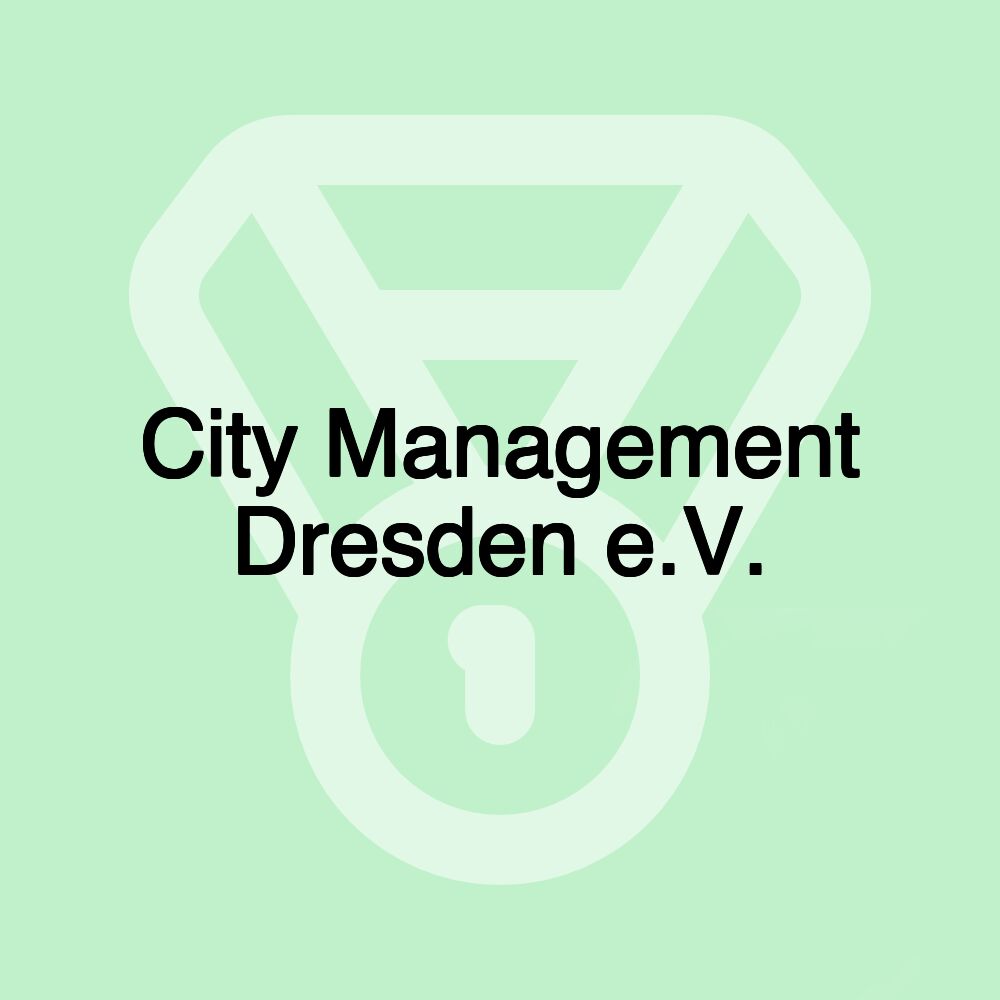 City Management Dresden e.V.