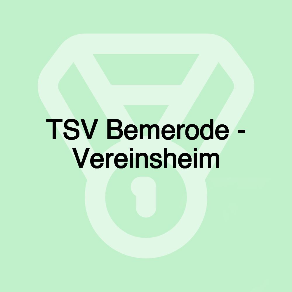 TSV Bemerode - Vereinsheim