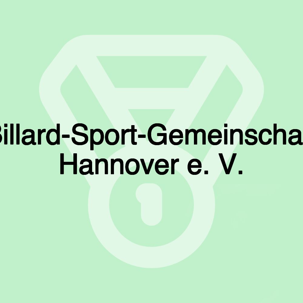 Billard-Sport-Gemeinschaft Hannover e. V.