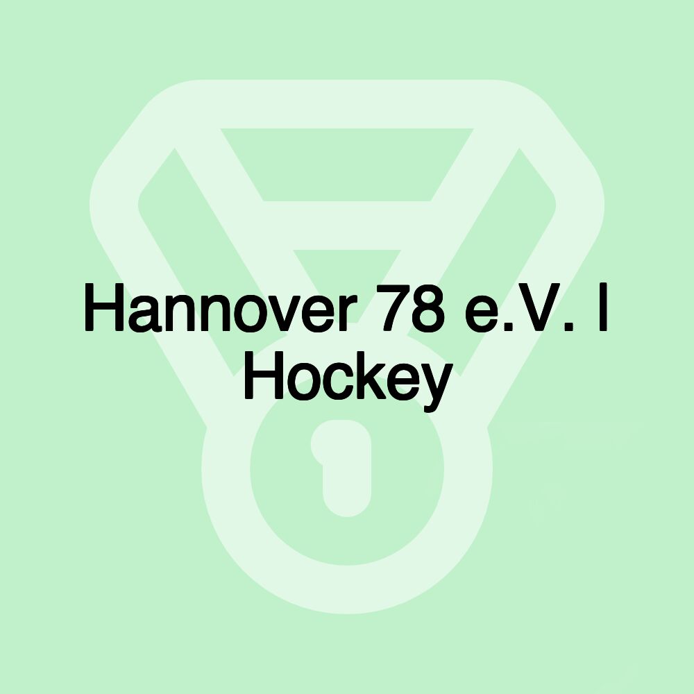 Hannover 78 e.V. | Hockey