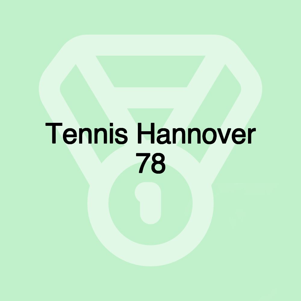 Tennis Hannover 78