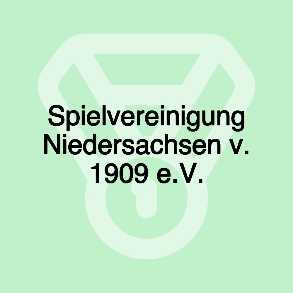 Spielvereinigung Niedersachsen v. 1909 e.V.