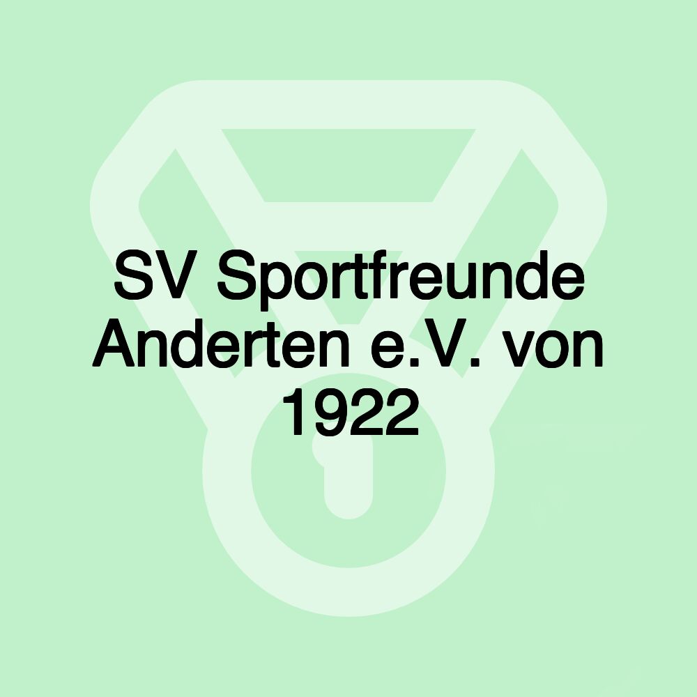 SV Sportfreunde Anderten e.V. von 1922