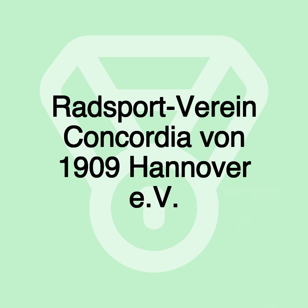 Radsport-Verein Concordia von 1909 Hannover e.V.