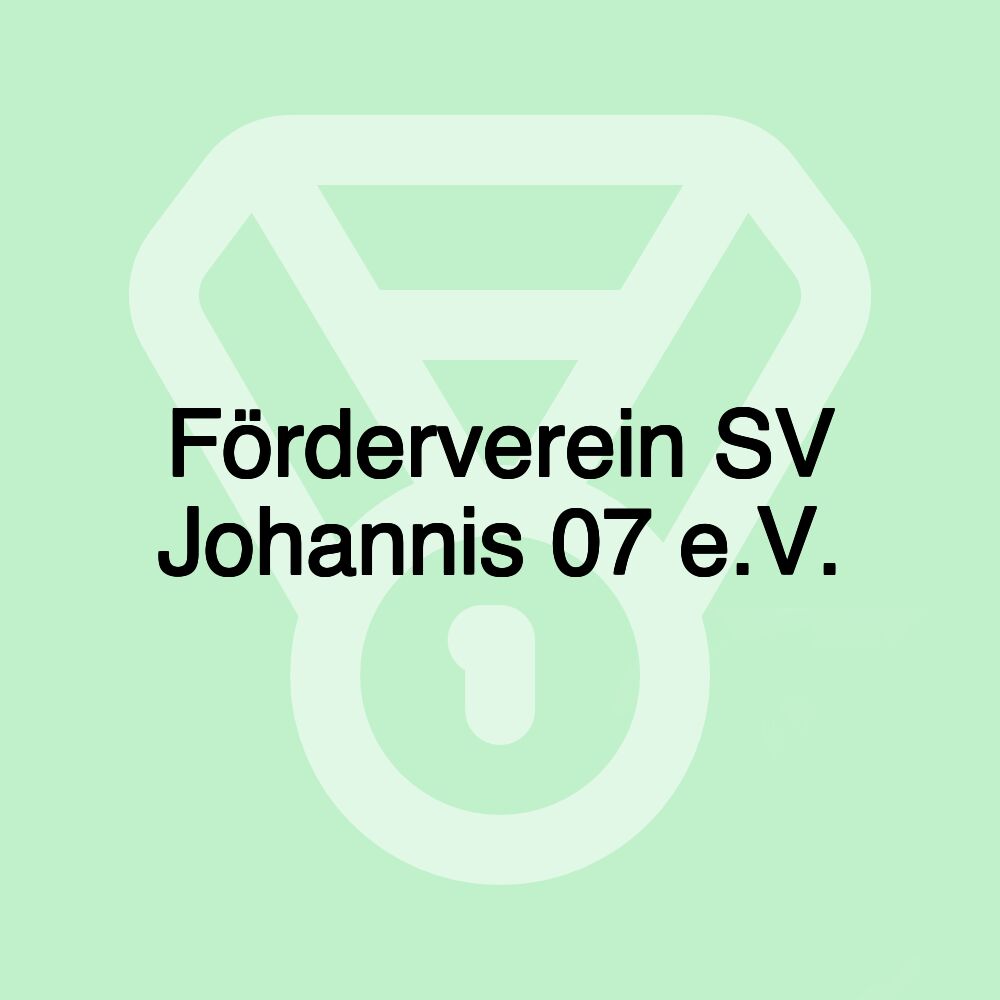 Förderverein SV Johannis 07 e.V.