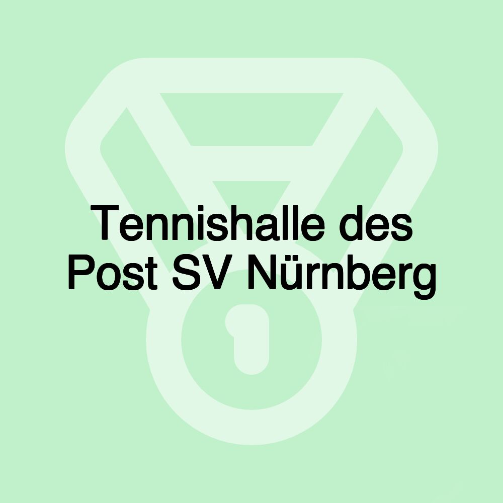 Tennishalle des Post SV Nürnberg