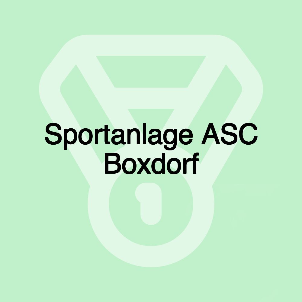 Sportanlage ASC Boxdorf